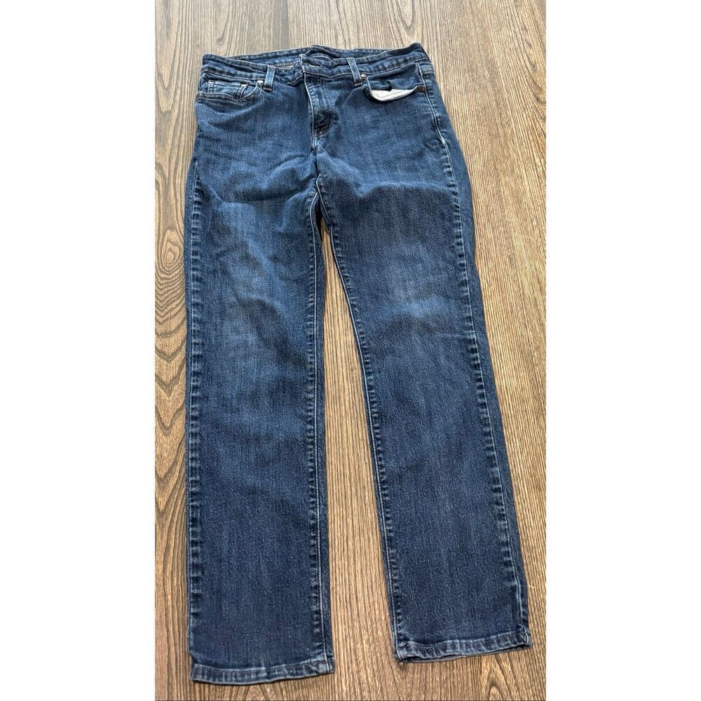 Levi's Womens The Original Jean Mid Rise Skinny Denim Medium Wash Blue Size 4